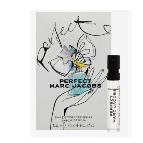 Vial Marc Jacobs Perfect Women Eau de Toilette (EDT) Spray 0.04 oz / 1.2 ml | wmafusion:3616303461928