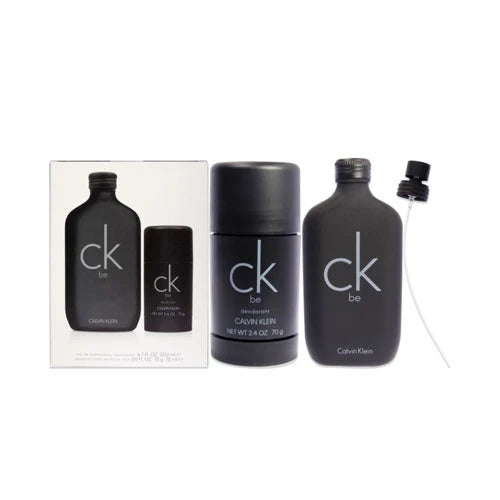 SET CALVIN KLEIN BEE MEN ( 2PC )6.7 OZ EDT SP / 2.6 OZ DEO STICK | wmafusion:3616306130227