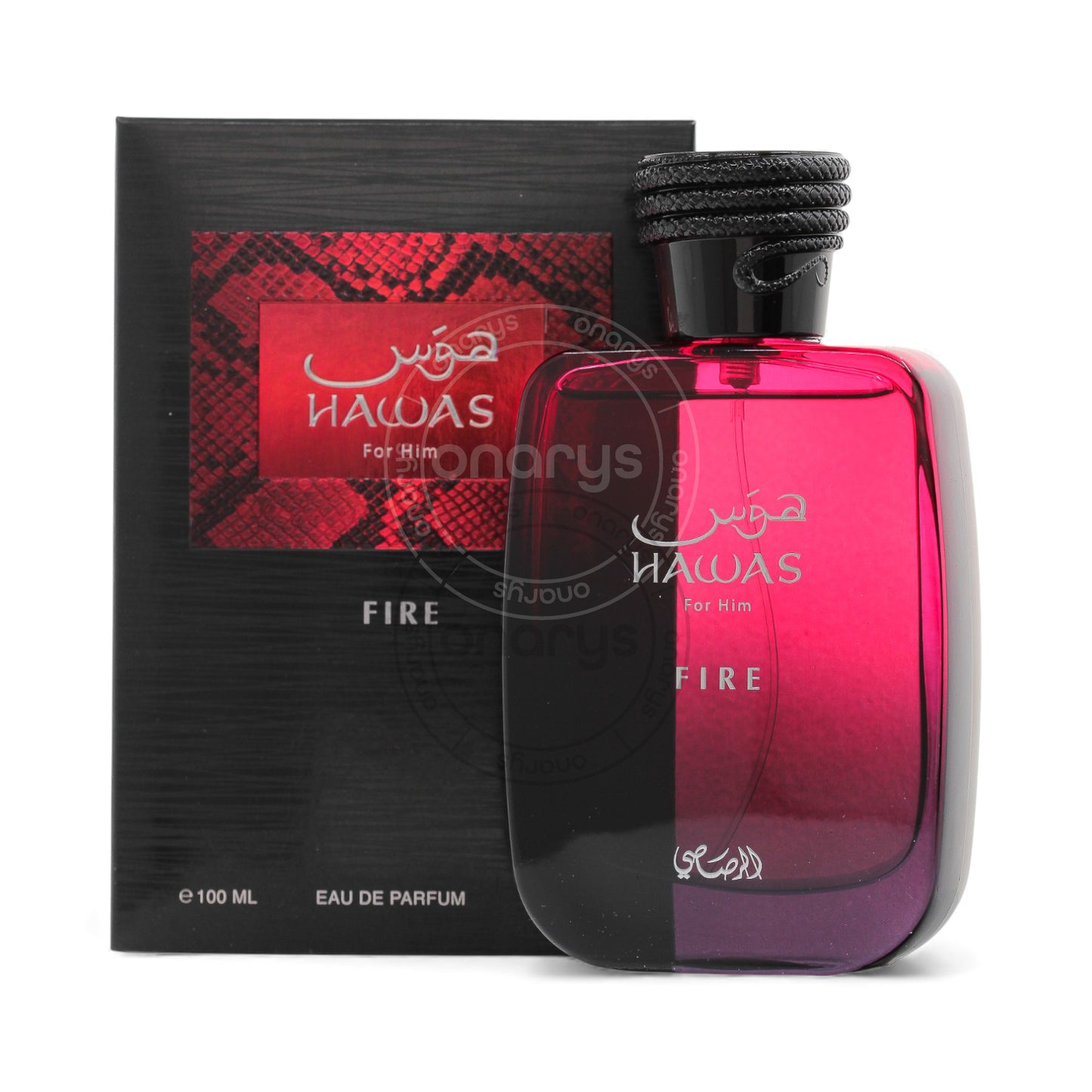 Rasasi Hawas Fire Eau de Parfum (EDP) 3.4 oz / 100 ml | wmafusion:614514178065