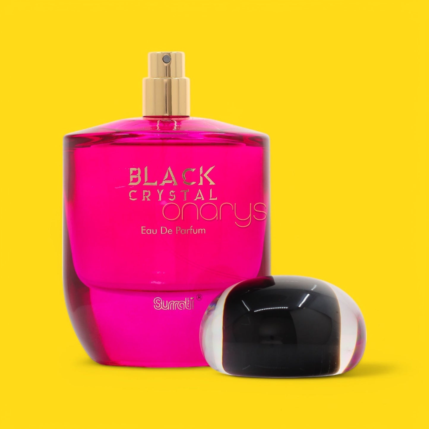 Surrati Black Crystal Women Eau de Parfum (EDP) 3.4 oz / 100 ml