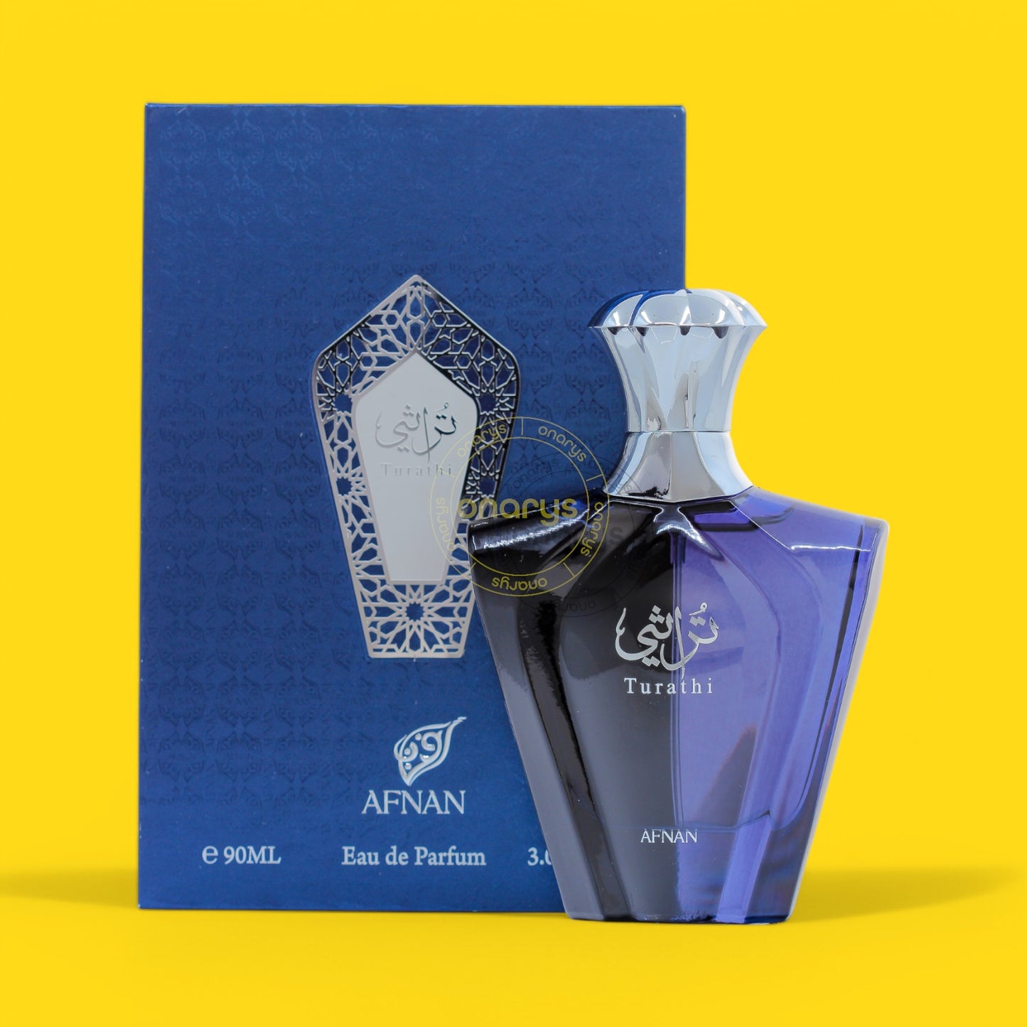 Afnan Turathi Blue Eau de Parfum (EDP) 3.0 oz / 90 ml