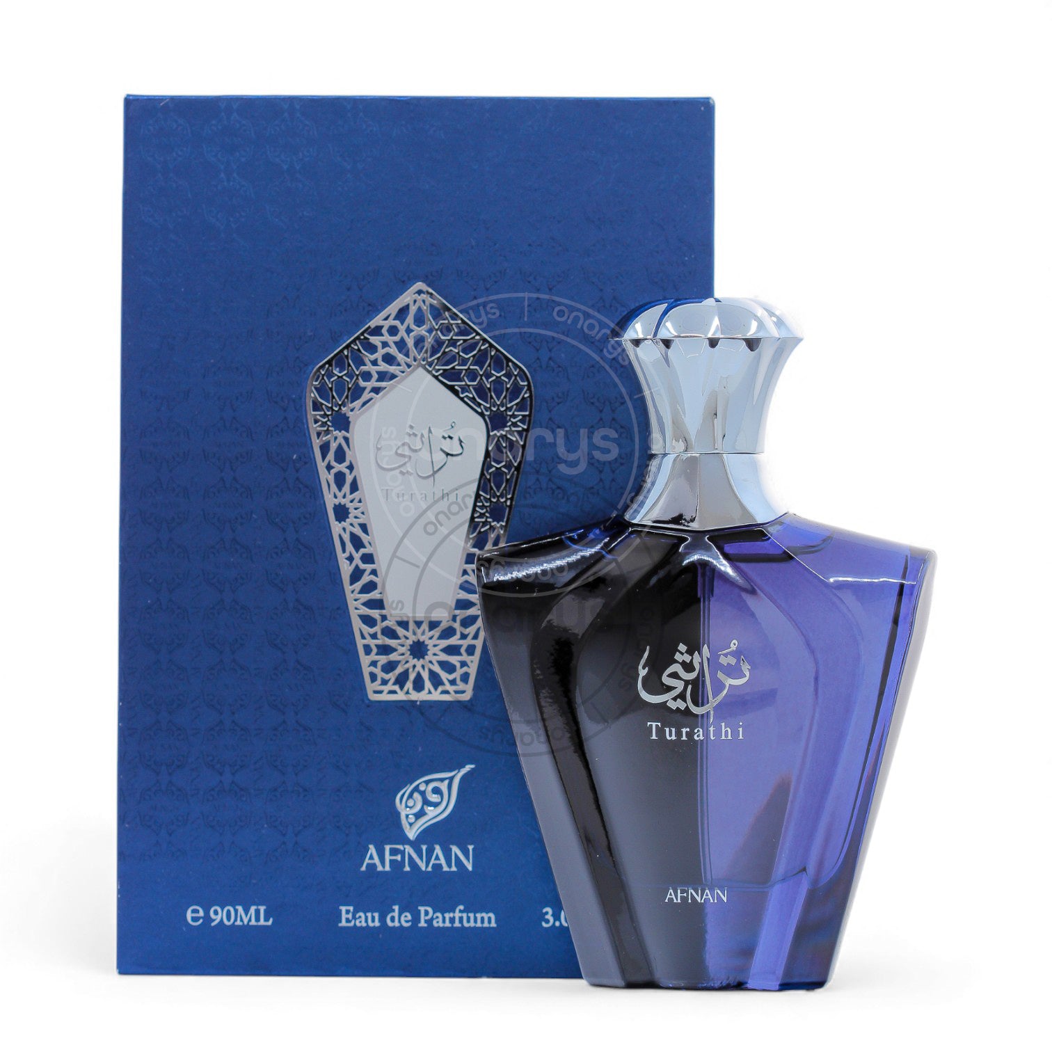Afnan Turathi Blue Eau de Parfum (EDP) 3.0 oz / 90 ml – ONARYS