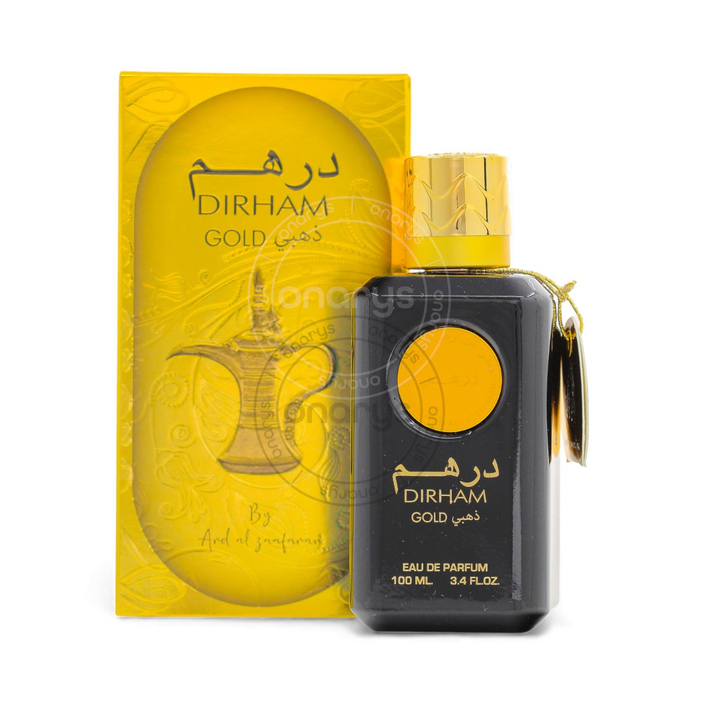Ard Al Zaafaran Dirham Gold Eau de Parfum (EDP) 3.4 oz / 100 ml | wmafusion:6290362342830