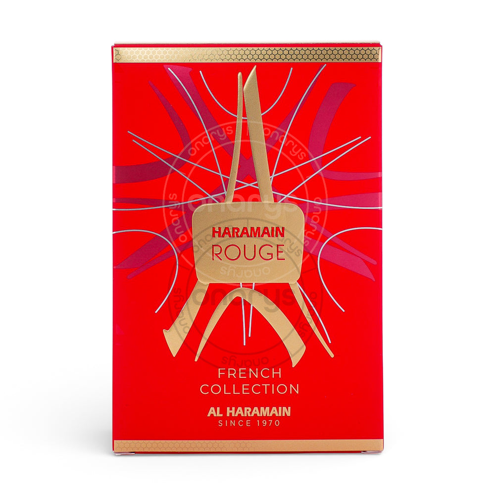 Al Haramain Rouge French Collection Men 3.4 Oz Edp Sp /100 ML | wmafusion:6291106813081