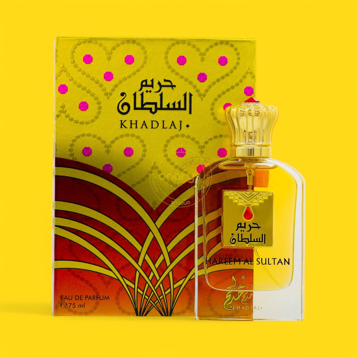 Khadlaj Hareem Al Sultan Gold Eau De Parfum (EDP) 2.5 oz / 75 ml