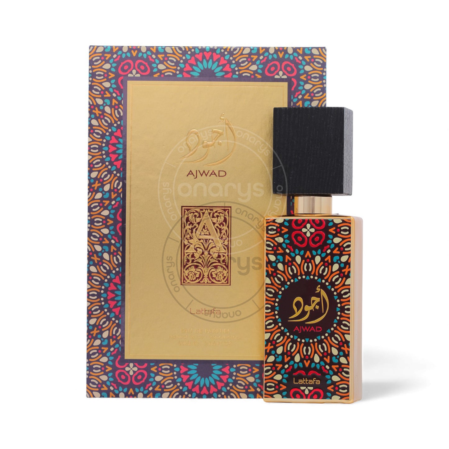 Lattafa Ajwad Eau de Parfum (EDP) 2.0 oz / 60 ml | wmafusion:6291108732489