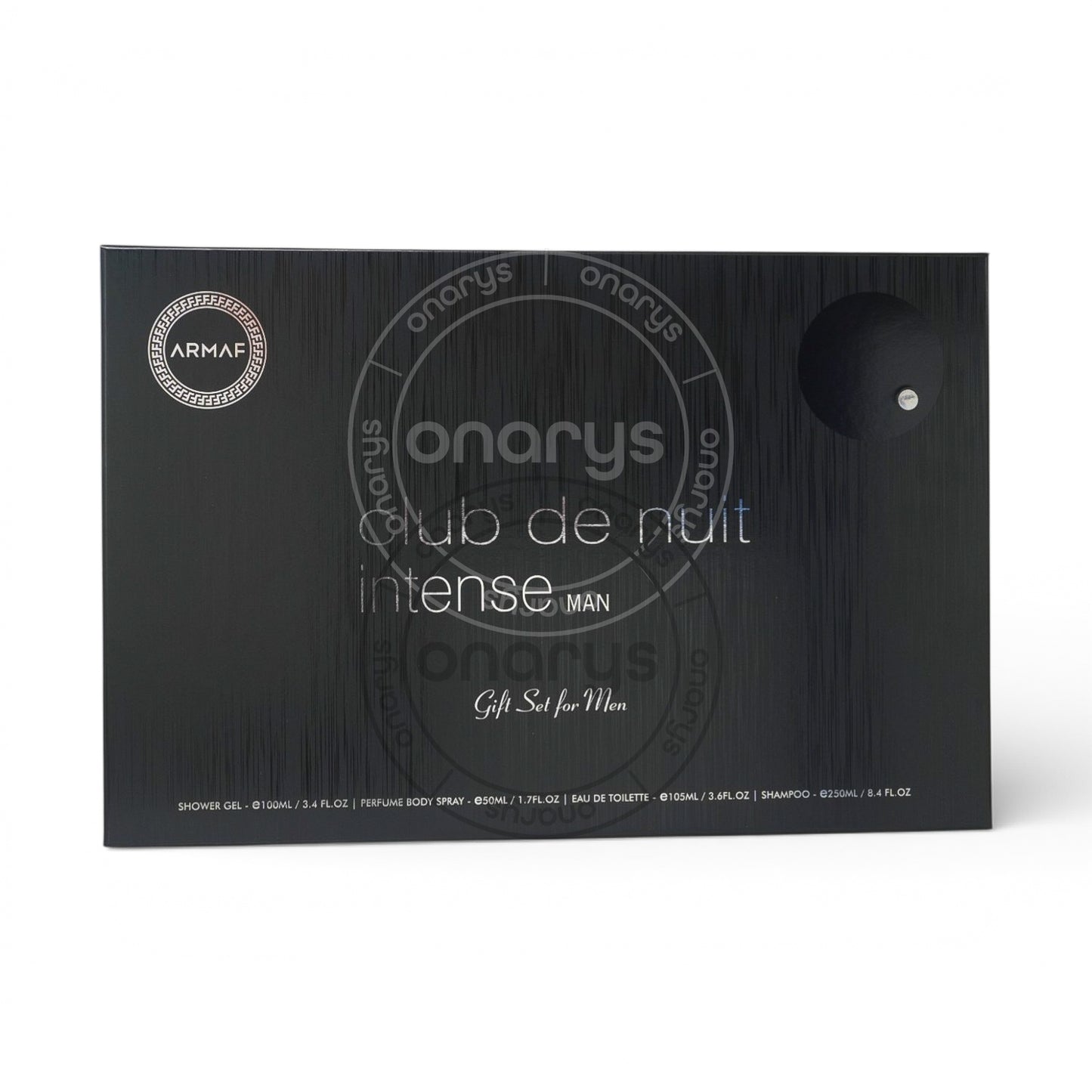 Armaf Club de Nuit Intense Men 3.6 oz / 105 ml Gift Set | wmafusion:6294015105247