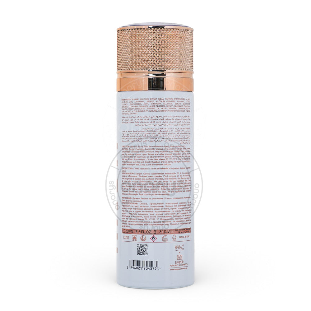 DEODORANT SPRAY EMPER PRIVE MODA POR FEMME 6.6 OZ | wmafusion:6294021904575