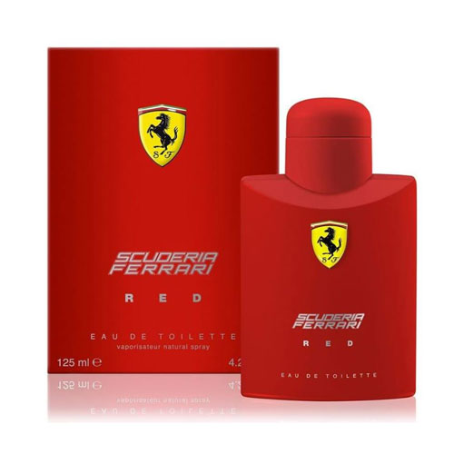 Ferrari Men's Red Eau de Toilette (EDT) 4.2 oz / 125 ml | wmafusion:8002135139053