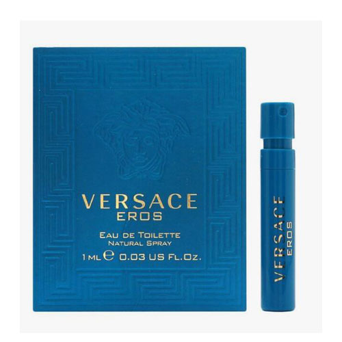 Vial Versace Eros Men Eau de Toilette (EDT) Spray 0.03 oz / 0.9 ml | wmafusion:8011003809356