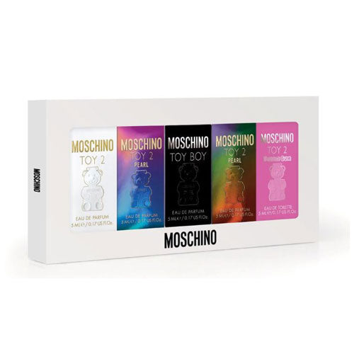 MINI SET MOSCHINO TOY 2 WOMEN (5 PC) X 0.017 OZ EDT-EDP | wmafusion:8011003887521