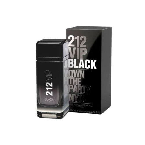 Carolina Herrera 212 VIP Black Men Eau de Parfum (EDP) 3.4 oz / 100 ml | wmafusion:8411061043844