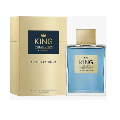 Antonio Banderas King of Seduction Absolute Eau de Toilette (EDT) 6.7 oz / 198 ml | wmafusion:8411061081358