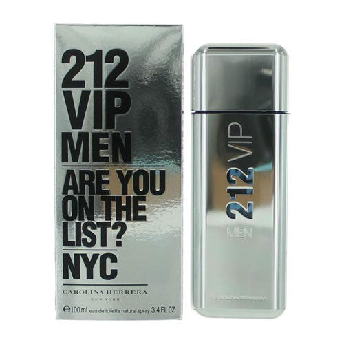 Carolina Herrera 212 Vip Men Eau de Toilette (EDT) Spray 3.4 oz / 100ml | wmafusion:8411061088166
