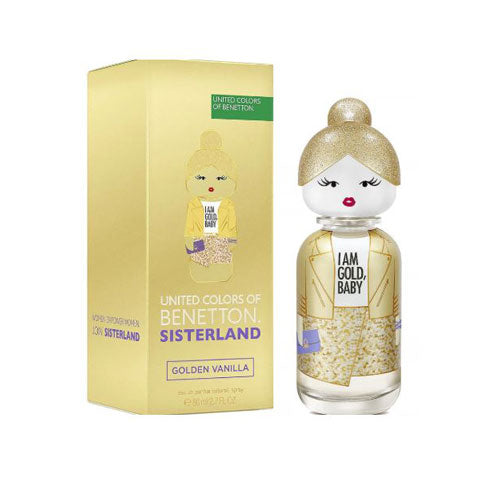 Benetton Ladies Sisterland Golden Vanilla Edp Spray 2.7 Oz Fragrances | wmafusion:8433982025624