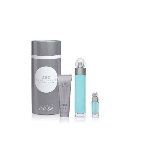 Perry Ellis 360 Men Eau de Toilette (EDT) 3.4 oz / 100 ml Gift Set | wmafusion:844061014770
