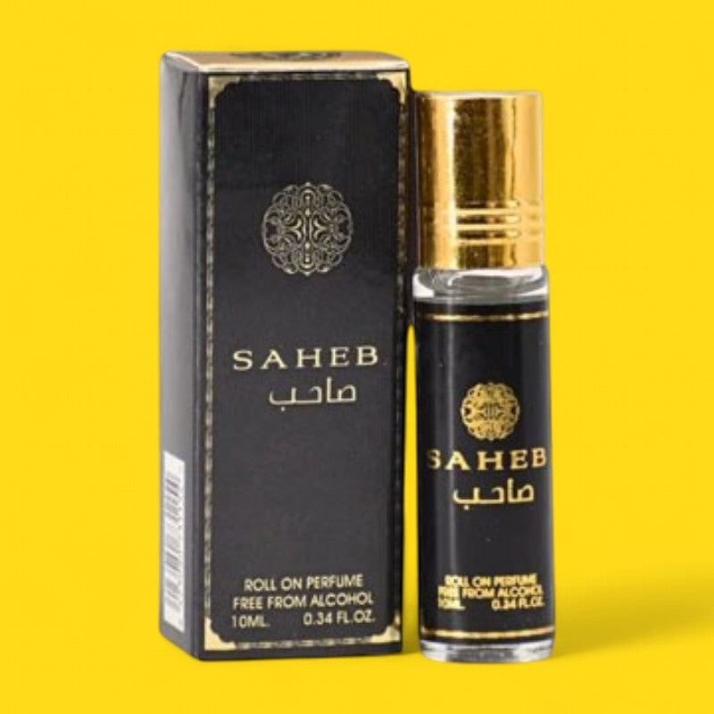 Ard Al Zaafaran Saheb Roll‑On Perfume Oil 0.34 oz / 10 ml