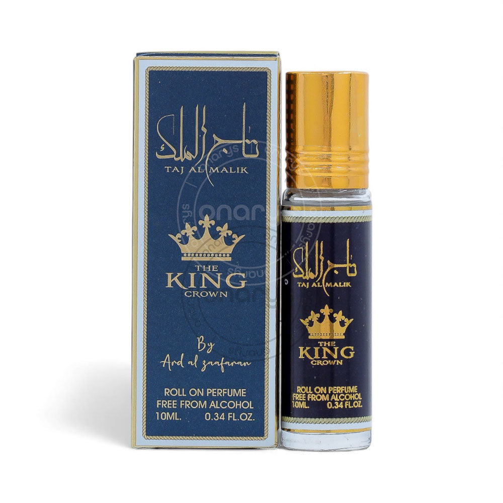 Ard Al Zaafaran Taj Al Malik The King Crown Roll‑On Perfume Oil 0.34 oz / 10 ml