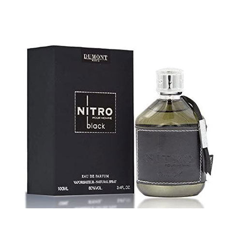 Dumont Nitro Black Eau de Parfum (EDP) 3.4 oz / 100 ml