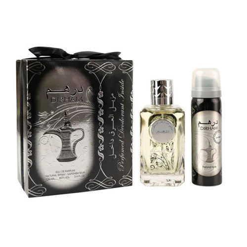 Ard Al Zaafaran Dirham Men Eau de Parfum (EDP) 3.4 oz / 100 ml Gift Set