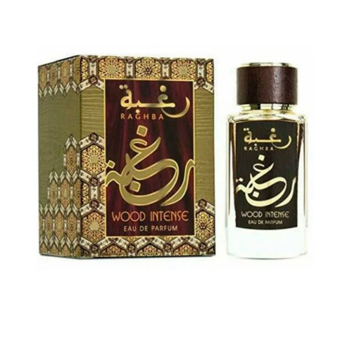 Lattafa Raghba Wood Intense Eau de Parfum (EDP) 3.4 oz / 100 ml