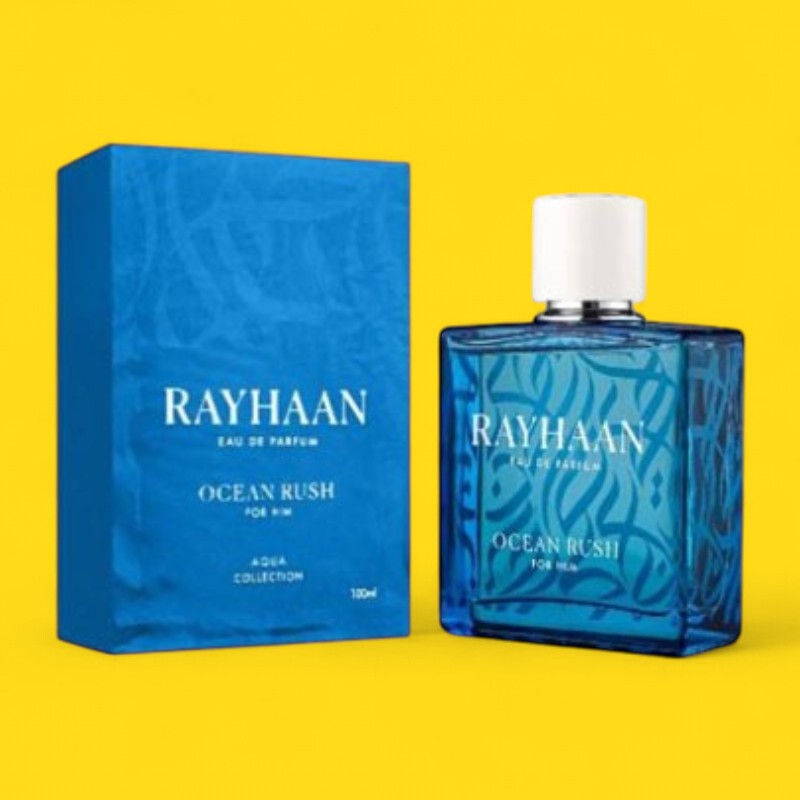 Rayhaan Ocean Rush Eau de Parfum (EDP) 3.4 oz / 100 ml