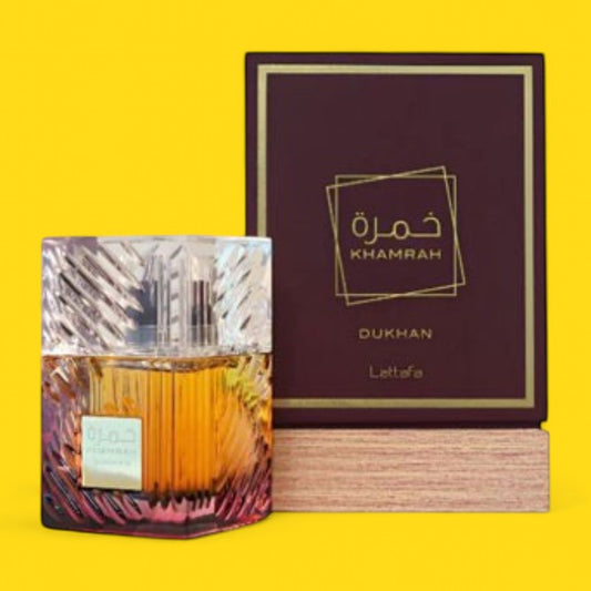 Lattafa Khamrah Dukhan Eau de Parfum (EDP) 3.4 oz / 100 ml