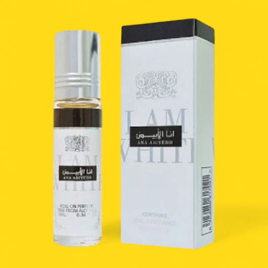 Ard Al Zaafaran Ana Abiyedh Roll On Perfume Oil 0.34 oz / 10 ml