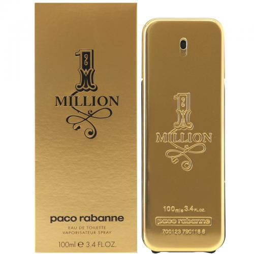 Paco Rabanne 1 Million Men Eau de Toilette (EDT) 3.4 oz / 100 ml | wmafusion:3349666007921