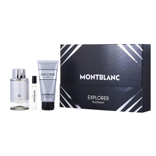 Montblanc Men's Explorer Platinum Gift Set Fragrances | wmafusion:3386460145756