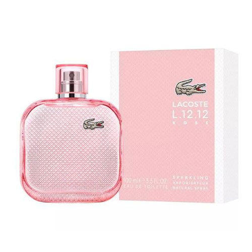 Lacoste L.12.12 Rose Sparkling Eau de Toilette (EDT) 3.0 oz / 89 ml | wmafusion:3386460149198