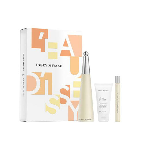 SET ISSEY MIYAKE WOMEN ( 3 PC ) 3.3 OZ/100 ML / 3.3 OZ/100 ML BL / 3.3 OZ/100 ML - EAU DE PARFUM (EDP) | wmafusion:3423222118457