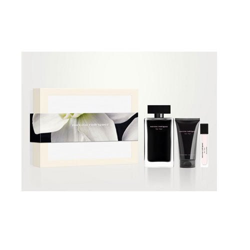 SET NARCISO RODRIGUEZ FOR HER ( 3 PC )3.3 OZ EDT SP \ 1.6 OZ BL \0.33 OZ EDP SP | wmafusion:3423222145330