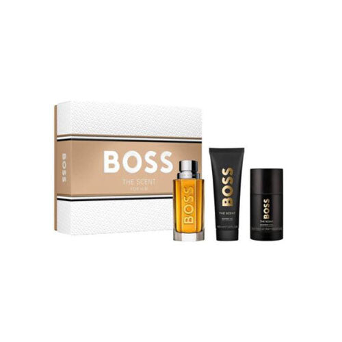 SET HUGO BOSS THE SCENT MEN (2 PC ) 3.3 OZ EDT SP  / 2.4 OZ DEO STICK | wmafusion:3616304957758