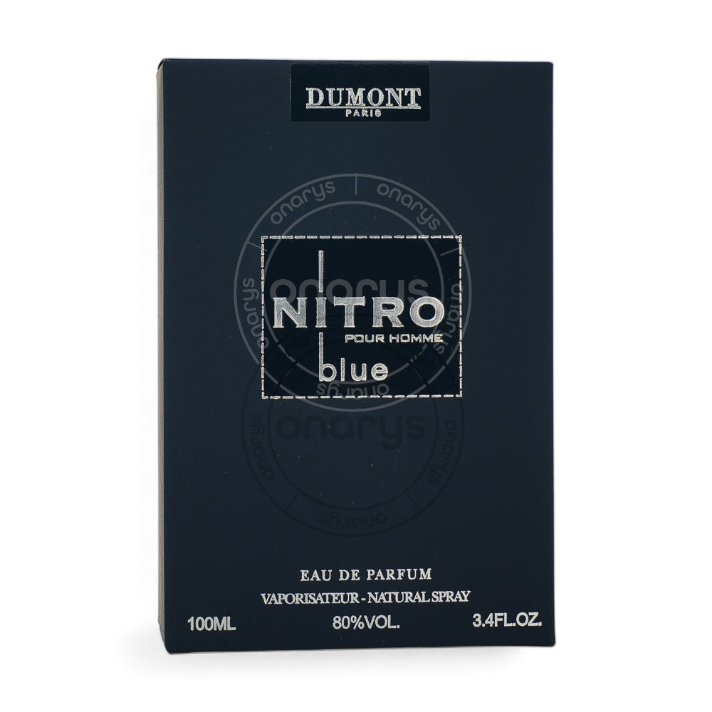 Dumont Nitro Blue Eau de Parfum (EDP) 3.4 oz / 100 ml | wmafusion:3760060761897