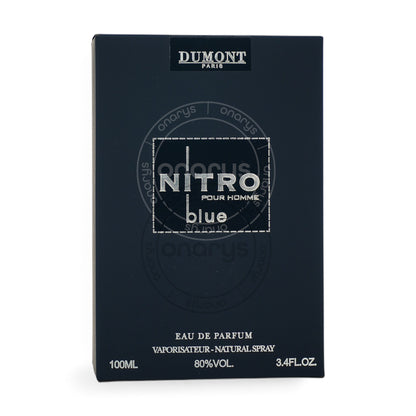 Dumont Nitro Blue Eau de Parfum (EDP) 3.4 oz / 100 ml | wmafusion:3760060761897