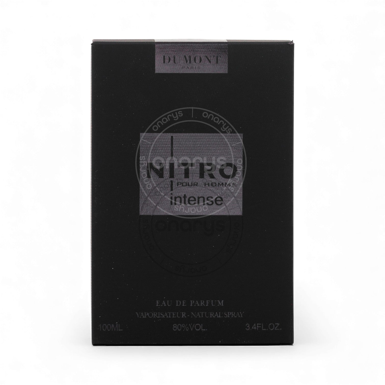Dumont Nitro Black Intense Eau de Parfum (EDP) 3.4 oz / 100 ml | wmafusion:3760060764164