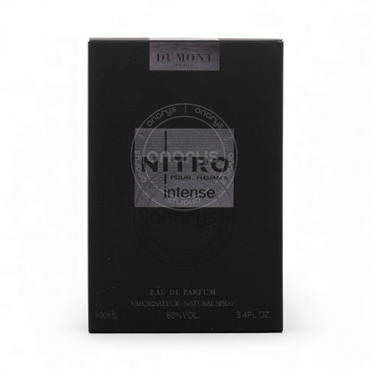 Dumont Nitro Black Intense Eau de Parfum (EDP) 3.4 oz / 100 ml | wmafusion:3760060764164