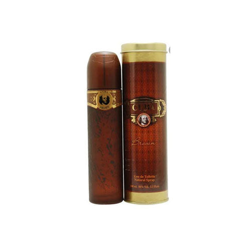 Cuba Brown Eau de Toilette (EDT) 3.4 oz / 100 ml | wmafusion:5425017736240
