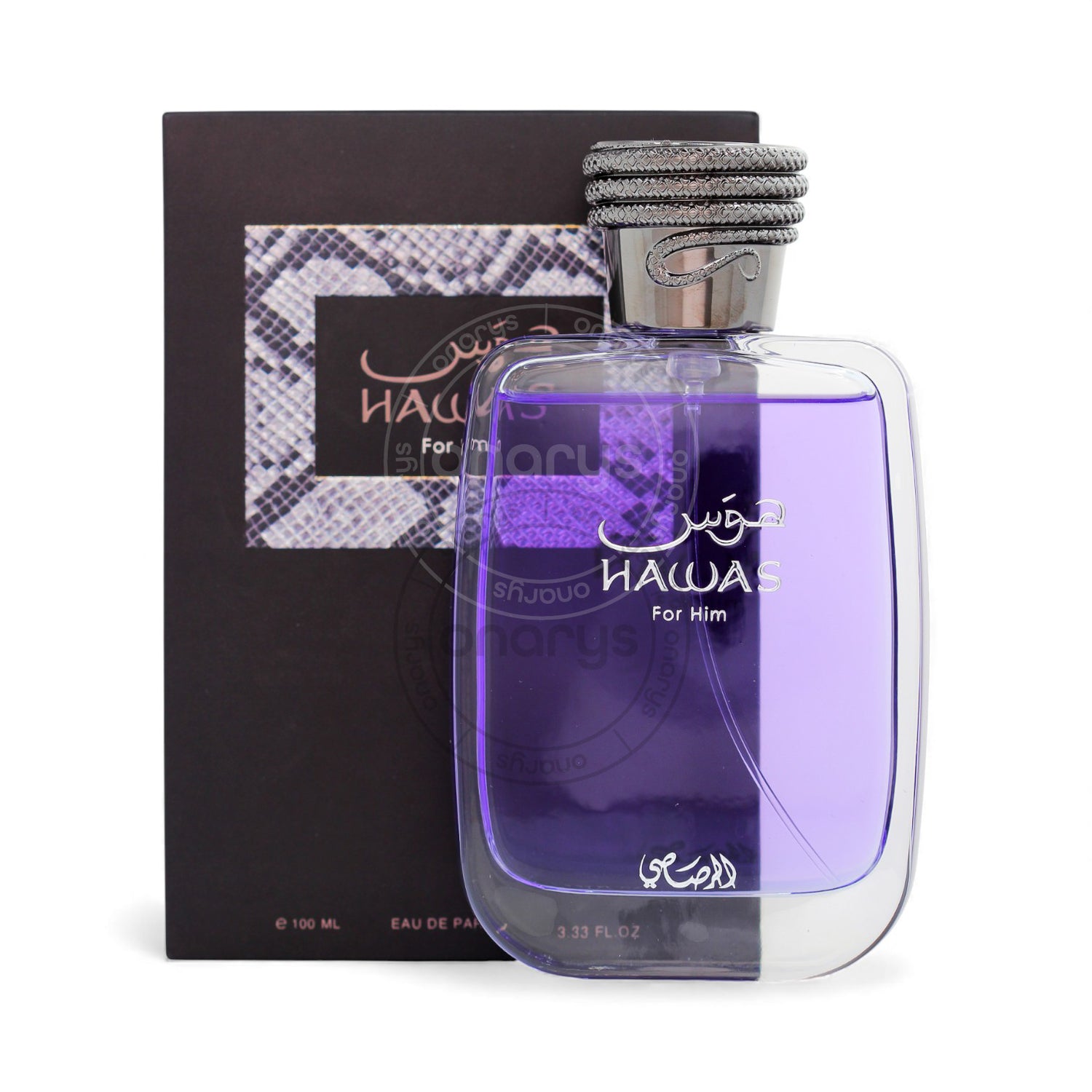 Rasasi Hawas for Him Eau de Parfum (EDP) 3.4 oz / 100 ml