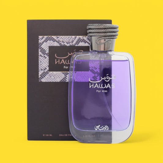 Rasasi Hawas for Him Eau de Parfum (EDP) 3.4 oz / 100 ml