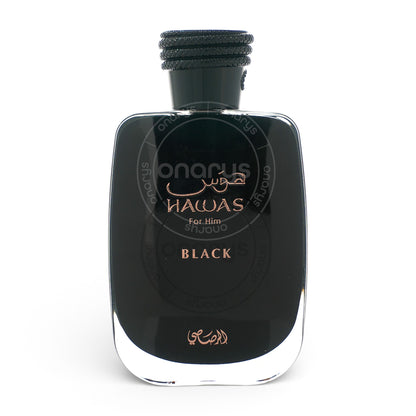 Rasasi Hawas Black Men Eau de Parfum (EDP) 3.4 oz / 100 ml | wmafusion:614514331033