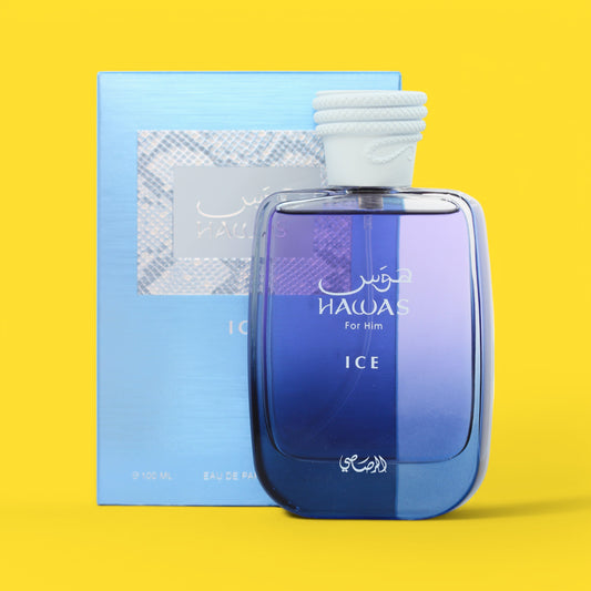 Rasasi Hawas Ice Eau de Parfum (EDP) 3.4 oz / 100 ml