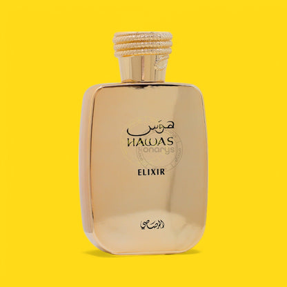 Rasasi Hawas Elixir Eau De Parfum (EDP) 3.4 oz / 100 ml
