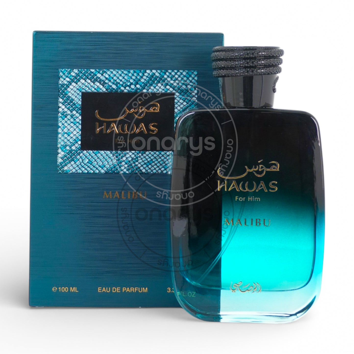 RASASI HAWAS MALIBU MEN 3.4 OZ EDP SP /100 ML | wmafusion:614514331071