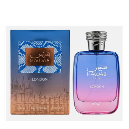 Rasasi Hawas London Men Eau De Parfum (Edp) 3.4 Oz / 100 Ml | wmafusion:614514465059