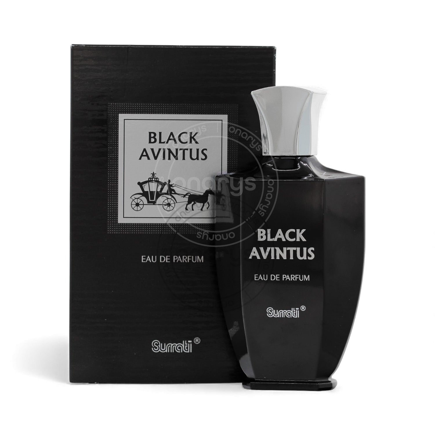 Surrati Black Avintus Men Eau de Parfum (EDP) 3.4 oz / 100 ml
