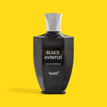 Surrati Black Avintus Men Eau de Parfum (EDP) 3.4 oz / 100 ml