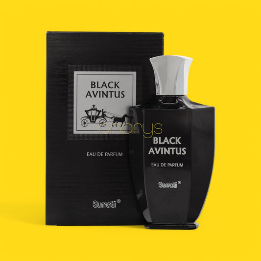 Surrati Black Avintus Men Eau de Parfum (EDP) 3.4 oz / 100 ml