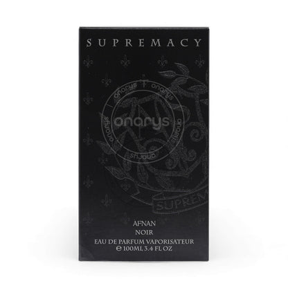 Afnan Supremacy Noir Eau de Parfum (EDP) 3.4 oz / 100 ml | wmafusion:6290171001614